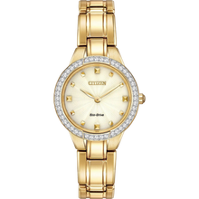 Citizen Eco-Drive EX136254P Women’s Champagne Gold Tone Watch