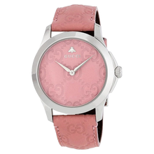 Gucci G-Timeless YA1264030 Women's Candy Pink Dial Watch