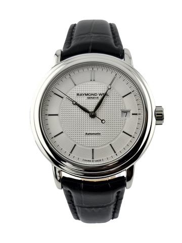 Raymond Weil Maestro 2837-STC-65001 Men's Leather Band Watch