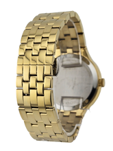 Movado Veturi 0607417 Men's Black Dial Gold Bracelet Watch