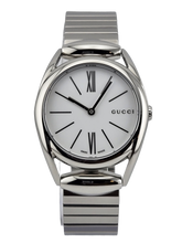 Gucci Horsebit YA140505 Women's White Dial Stainless Steel Watch