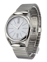 Gucci Horsebit YA140505 Women's White Dial Stainless Steel Watch