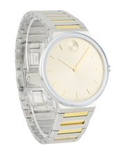 Movado Bold Horizon 3601075 Taupe Dial Two Tone Men's Watch