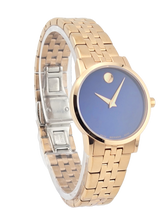 Movado Museum Classic 0607354 Women's Blue MOP Dial Swiss Watch