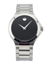 Movado Defio 0607310 Men's Black Dial Stainless Steel Watch