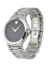 Movado Defio 0607310 Men's Black Dial Stainless Steel Watch