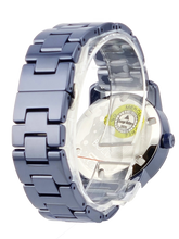 Movado Bold Evolution 3600805 Women's Blue Dial Ceramic Bracelet Watch