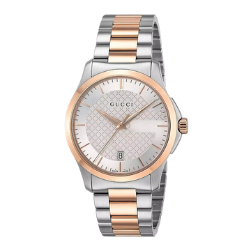 Gucci G-Timeless YA126473 Men's Two-Tone Stainless Steel Watch