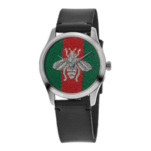 Gucci G-Timeless YA1264149 Men's Leather Band Watch