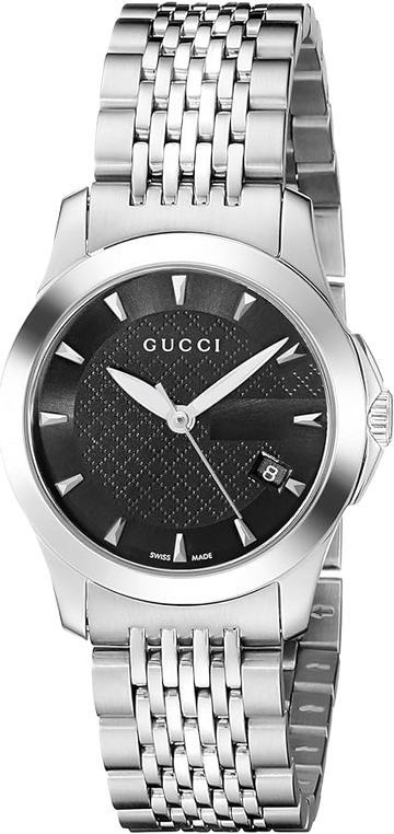 Gucci G-Timeless YA126502 Women’s Black Dial Watch