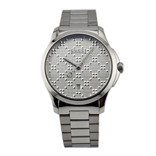 Gucci G-Timeless YA126459 Men's Silver Dial Stainless Steel Watch