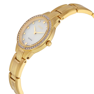 Citizen Eco-Drive EX136254P Women’s Champagne Gold Tone Watch