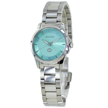 Gucci G-Timeless YA1265051 Women's Turquoise Blue Dial Watch