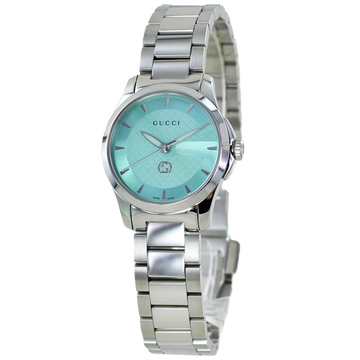 Gucci G-Timeless YA1265051 Women's Turquoise Blue Dial Watch