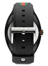 Gucci Sync XXL YA137101 Men's Black Rubber Strap Watch