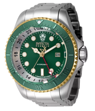 Invicta Hydromax 45475 Men’s Green Dial Stainless Steel Watch