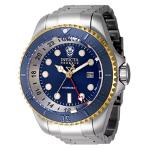 Invicta Hydromax 45474 Men’s Blue Dial Stainless Steel Watch