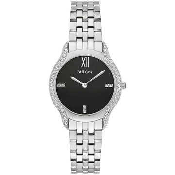 Bulova 96R249 Women’s Diamond Bezel Watch