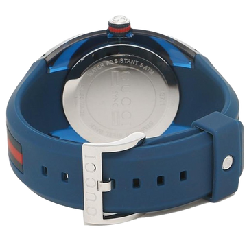 Gucci Sync XXL YA137104 Men's Blue Rubber Band Watch